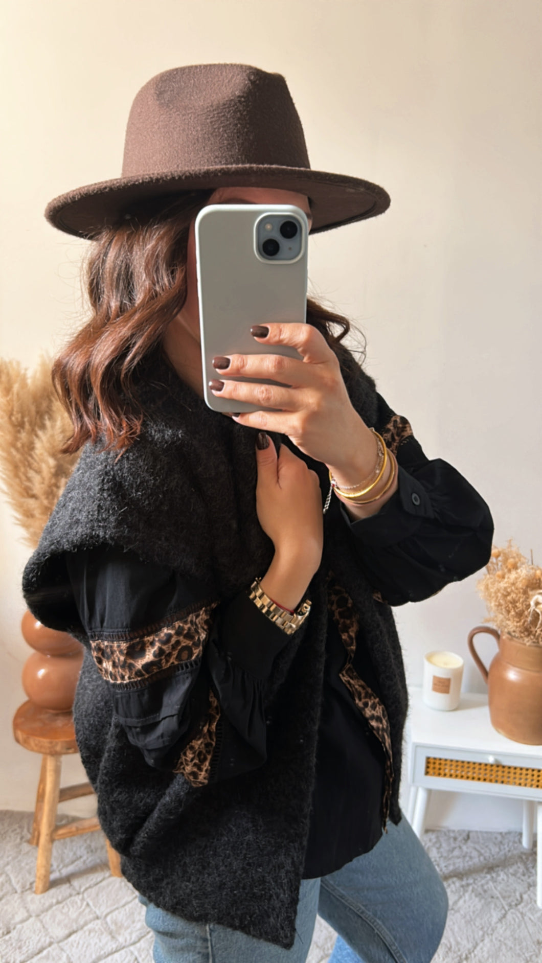 Gilet MALONE gris/noir