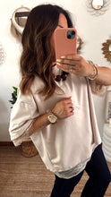 Charger l'image dans la galerie, T-shirt DENTELLE beige
