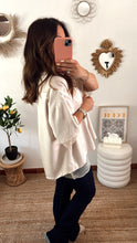 Charger l'image dans la galerie, T-shirt DENTELLE beige
