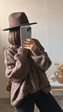 Charger l&#39;image dans la galerie, Pull COCOON taupe