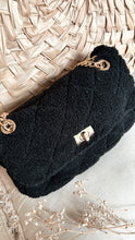 Charger l&#39;image dans la galerie, Sac moumoute GRAND NOIR