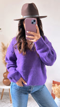 Charger l'image dans la galerie, Pull AZEL Violet