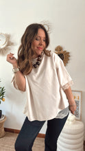 Charger l'image dans la galerie, T-shirt DENTELLE beige