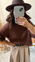 Charger l&#39;image dans la galerie, Pull ISAAC chocolat