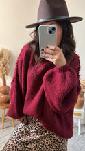Charger l&#39;image dans la galerie, Pull COZY bordeaux