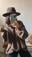 Charger l&#39;image dans la galerie, Pull COCOON taupe