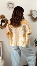 Charger l'image dans la galerie, Gilet CROCHET jaune