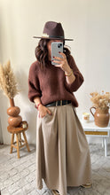 Charger l&#39;image dans la galerie, Jupe VICTORIA beige